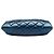 Clutch Chanel Blue Quilted Glazed Calfskin Coco Pleats Chain - vista 3