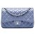 Chanel Purple Jumbo Classic Lambskin Double Flap Porpora