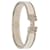 Bracelet Clic H Hermès en émail blanc étroit PM  - vue 4