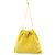 Pochette con coulisse LOEWE Yellow Paulas Ibiza in spugna Giallo