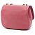 Chanel Pink Small Stitched Calfskin Covered CC Flap Rosa - vista 2