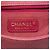 Chanel Pink Small Stitched Calfskin Covered CC Flap Rosa - vista 5