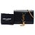 Borsa a tracolla Kate con nappa in pelle di vitello liscia nera con monogramma Saint Laurent, piccola Nero - vue 8