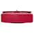 Chanel Red Medium Classic Caviar Double Flap Rosso - vista 3