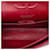 Chanel Red Medium Classic Caviar Double Flap Rosso - vista 4