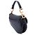 Borsa Saddle Dior in micro pelle di capra nera Nero - vista 2