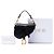 Borsa Saddle Dior in micro pelle di capra nera Nero - vista 7