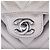 Chanel Argento Medium Classic Chevron Lambskin Iridescent Double Flap - vista 5