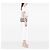 Chanel Argento Medium Classic Chevron Lambskin Iridescent Double Flap - vista 6