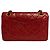Borsa a Spalla Chanel Matelassé Rossa Rosso - vista 2