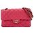 Borsa a Spalla Chanel Matelassé Double Flap Rosa - vista 15