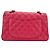 Borsa a Spalla Chanel Matelassé Double Flap Rosa - vista 2