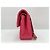 Borsa a Spalla Chanel Matelassé Double Flap Rosa - vista 4