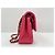 Borsa a Spalla Chanel Matelassé Double Flap Rosa - vista 5
