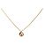 Collana con pendente Dior Gold placcato oro con logo CD a forma di goccia d'acqua D'oro - vista 2