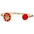 Bracciale Rose Des Vents Dior Rosso D'oro