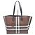 Borsa Tote Burberry marrone