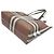 Borsa Tote Burberry marrone - vista 5