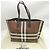 Borsa Tote Burberry marrone - vista 8