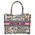 Christian Dior Book Tote Tasche Medium Mehrfarben