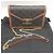 Céline Borsa a Spalla Celine Chain Wallet Margot Triomphe Canvas Marrone - vista 10