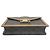 Céline Borsa a Spalla Celine Chain Wallet Margot Triomphe Canvas Marrone - vista 3