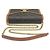 Céline Borsa a Spalla Celine Chain Wallet Margot Triomphe Canvas Marrone - vista 6