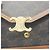 Céline Borsa a Spalla Celine Chain Wallet Margot Triomphe Canvas Marrone - vista 7