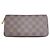 Louis Vuitton Damier Ebene Long Wallet Braun - Ansicht 2