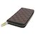 Louis Vuitton Damier Ebene Long Wallet Braun - Ansicht 4