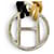Hermès Sash Gürtel Schwarz Braun Weiß - Ansicht 3