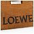 Borsa in rafia Loewe Font Tote Small D'oro - vista 10
