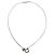 Collana Elsa Peretti Double Open Heart Extra Mini di Tiffany & Co. Argento D'oro - vista 4