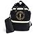 Borsa a tracolla in tela e pelle Saint Laurent Nero