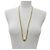 Collana a catena intrecciata Chanel Vintage Metal Coco Mark D'oro - vista 3