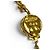 Collana a catena intrecciata Chanel Vintage Metal Coco Mark D'oro - vista 7