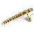 Orecchini CHANEL Coco Mark Heart Crystal Rhinestone D'oro - vista 4