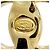 Orecchini CHANEL Coco Mark Heart Crystal Rhinestone D'oro - vista 6