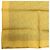 Hermès Sciarpa in seta Hermes Petit Carré 45 Gavroche Blu Giallo - vista 5