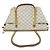Borsa Tote Louis Vuitton Damier Azur Totally PM Bianco - vista 6