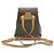 Zaino Louis Vuitton Montsouris MM Monogram Marrone - vista 2