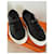 Sneakers basse Hermès Day in pelle nera Nero - vista 2