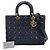Borsa Christian Dior Lady Large 2-Way Nero