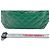 Borsa a Spalla Chanel Matelassé Double Flap, Verde - vista 3