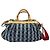 Borsa Tote Louis Vuitton Cabas Raye GM Blu