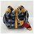 Borsa Tote Louis Vuitton Cabas Raye GM Blu - vista 4