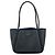 Borsa Tote in pelle nera Prada Nero