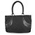Borsa Tote Gucci in tela GG nera Nero