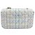 Timeless Borsa a tracolla Chanel Mini Flap 20 bianca Bianco - vista 3