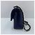 Borsa a tracolla Chanel Matelassé Navy Double Flap Blu navy - vista 3